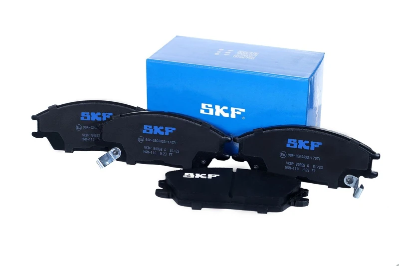 Image of SKF VKBP 80855 A Brake pad set with acoustic wear warning Brake Pad Set,disc brake (402)