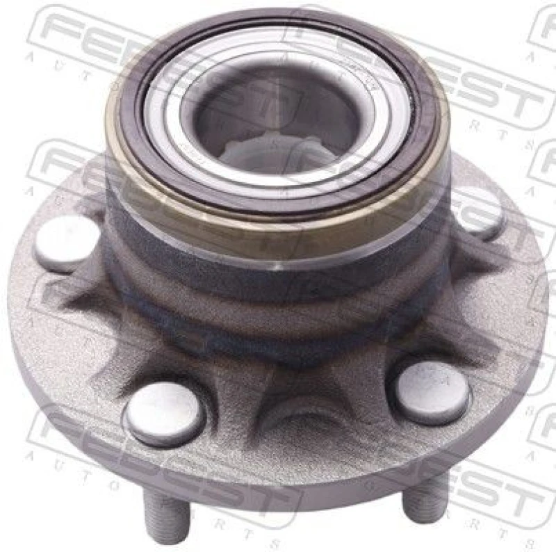 Image of FEBEST 2182-TC7R Wheel Hub Rear Axle, with ABS sensor ring Wheel Hub (653)