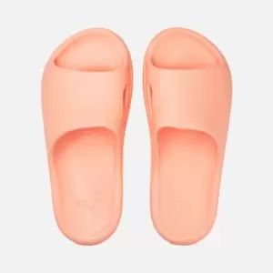 Image of Puma Womens Shibui Cat Slide Sandals - Peach Pink - UK 3