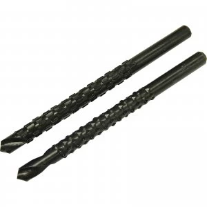 Image of Faithfull 2 Piece Wood Rasp and Metal File Saw Drill Bit Set
