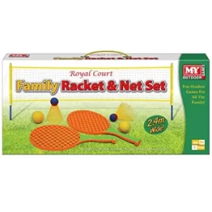 image of M.Y Family Racket & Net Set Game