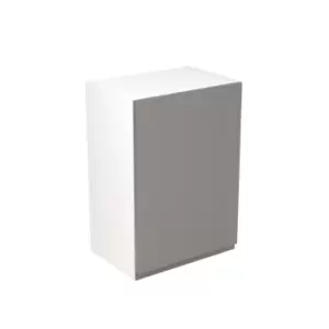 Image of KitchenKIT J-Pull Handleless 50cm Wall Cabinet - Gloss Dust Grey