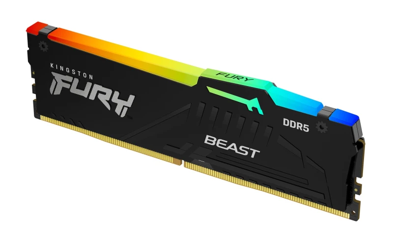 Image of Kingston Technology Kingston Technology FURY Beast 16GB 6000MT/s DDR5 CL36 DIMM RGB EXPO KF560C36BBE2A-16