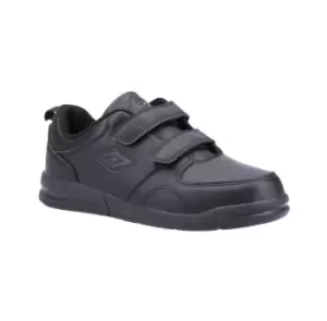 Image of Black Ashfield Junior Velcro Shoe
