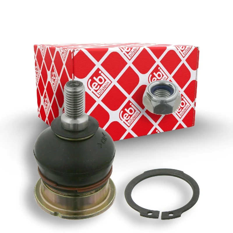 Image of FEBI BILSTEIN 26276 Ball joint OE Turbo NEW, Front Axle Right, with lock nut Support-/Steering Link (2462)