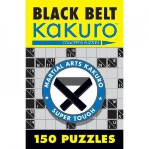 Image of Black Belt Kakuro by Conceptis Puzzles Paperback