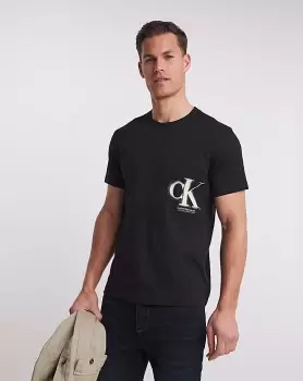 Image of Calvin Klein Jeans Black Ck T-Shirt