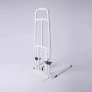 Image of Nrs Healthcare Easy Fit Plus Bed Rail Grab Handle Tall White