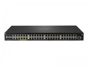 image of Aruba 2930F 48G PoE+ 4SFP+ 48 Port Managed Switch