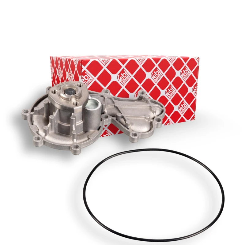 Image of FEBI BILSTEIN 44195 Water pump Cast Aluminium, with gasket/seal Cast Aluminium Water Pump (1260)