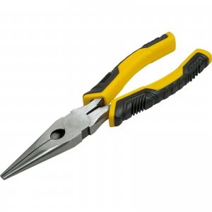 image of Stanley Control Grip Long Nose Pliers 200mm