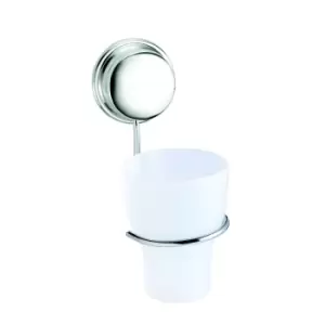 Image of Croydex Stick N Lock Tumbler and Holder