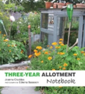 Image of The Three-Year Allotment Notebook by Joanna Cruddas Paperback