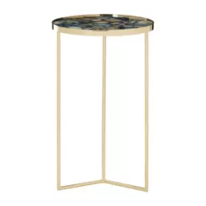 Image of Olivia's Blue Agate Side Table