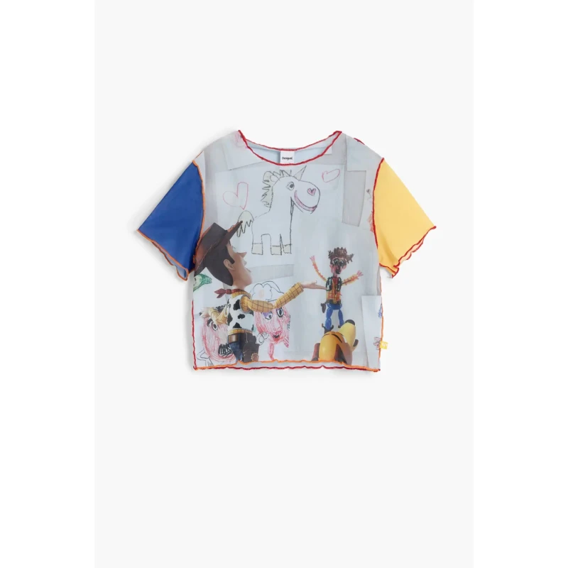 Image of Desigual Girl's T-Shirt Desigual Toy Story Bleu Female 11/12 ans