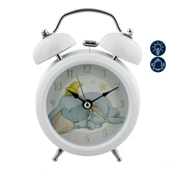 Image of Disney Magical Beginnings Double Bell Alarm Clock - Dumbo