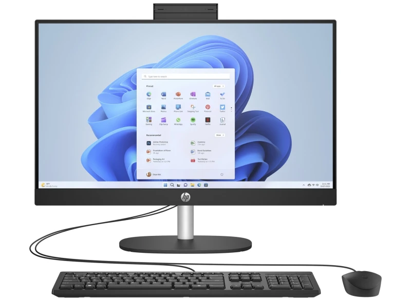 Image of HP 24-cr0041na AMD Ryzen 3 7320U 60.5cm (23.8") 1920 x 1080 pix