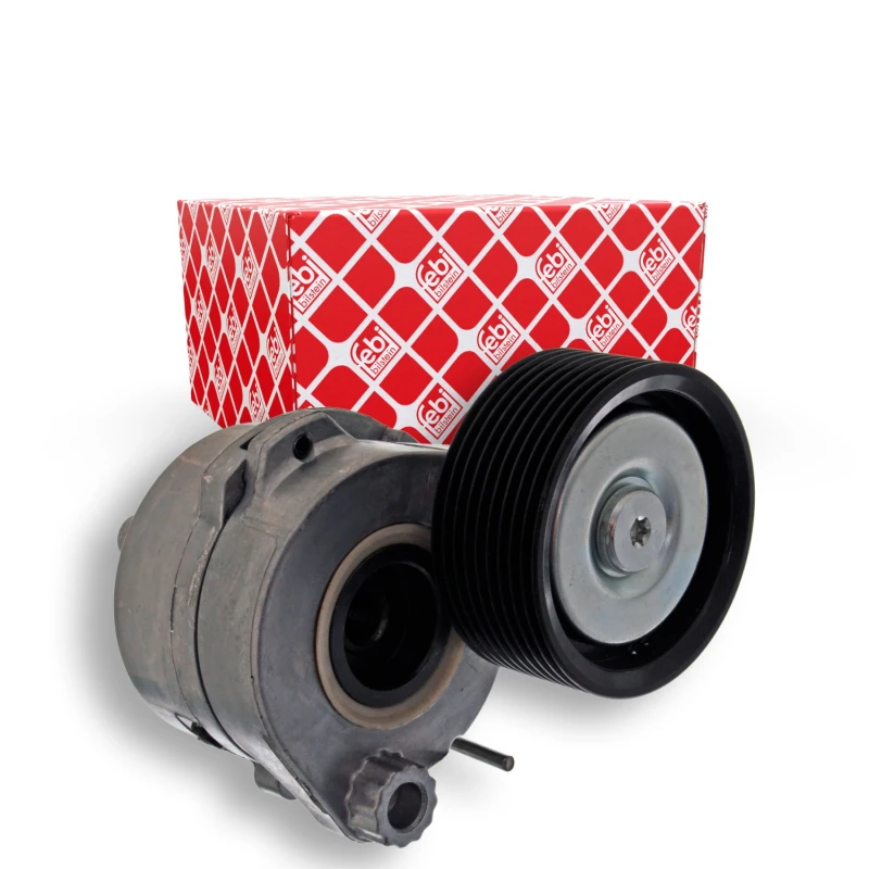 Image of FEBI BILSTEIN 24936 Tensioner Aluminium Belt Tensioner,v-ribbed belt (541)