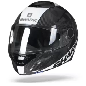 Image of Shark Spartan Carbon 1.2 Skin DWS Carbon White Silver L