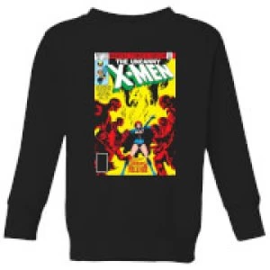 image of X-Men Dark Phoenix The Black Queen Kids Sweatshirt - Black - 11-12 Years