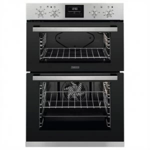 image of Zanussi ZOA35660XK Integrated Electric Double Oven