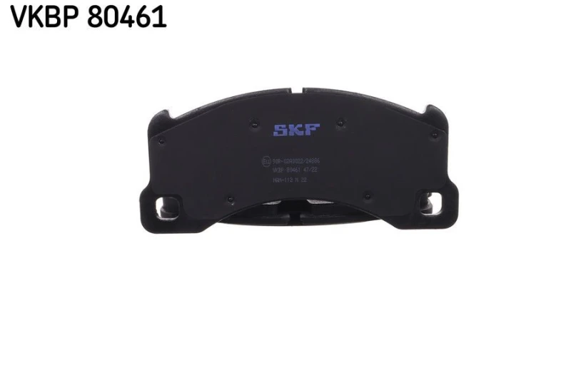 Image of SKF VKBP 80461 Brake pad set prepared for wear warning indicator Brake Pad Set,disc brake (402)