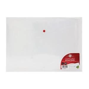 Image of Bundle Concord Stud Wallet File Translucent Polypropylene Three Part