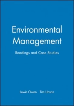 Image of Environmental Management by Lewis Owen Book