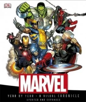 Image of Marvel Year by Year by Catherine Saunders Hardback