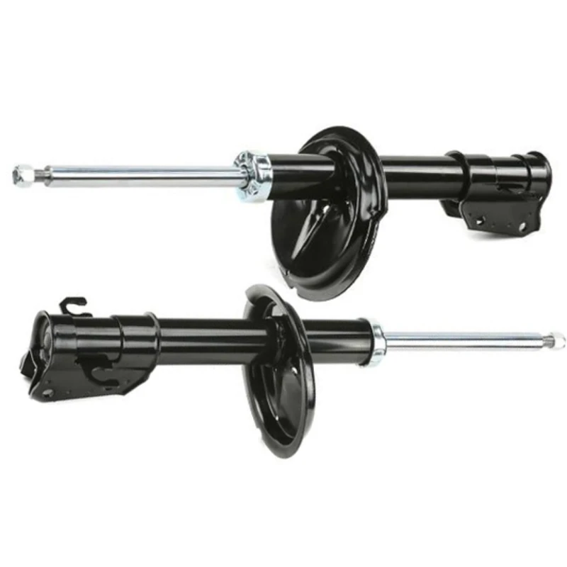 Image of RIDEX 854S18506 Shock absorber Front Axle, Gas Pressure, Twin-Tube, Suspension Strut, Top pin Shock Absorber (854)