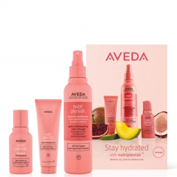 Image of Aveda stay hydrated nutriplenish set - set of 3
