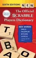 Image of official scrabble players dictionary sixth ed 2018 copyright by merriam web