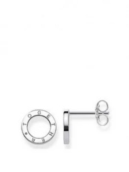 image of Thomas Sabo Sterling Silver Together Forever Cut-Out Ear Studs