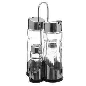 image of 5Five 4 Piece Glass Condiment Set