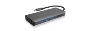 Image of ICY BOX IB-DK4070-CPD Wired USB 3.2 Gen 1 (3.1 Gen 1) Type-C...