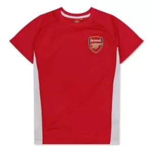 Image of Team FC Poly T-Shirt Juniors - Red