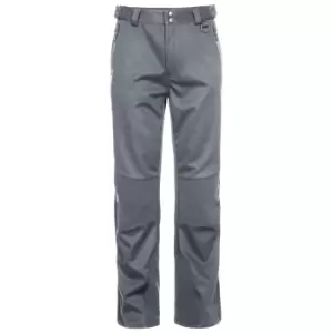 image of Trespass Mens Holloway Waterproof DLX Trousers (S) (Carbon)