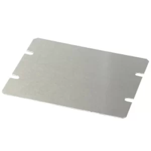 Image of Hammond 1434-4535 Chassis Bottom Panel 114 x 89mm Aluminium Natural