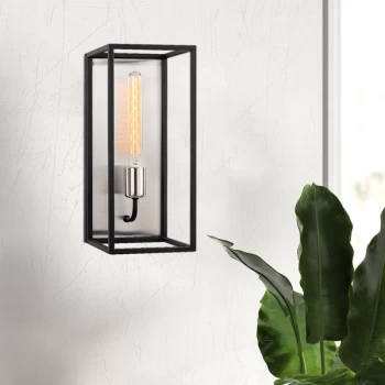 Image of Kafes - 5571 Nickel Black Wall Lamp