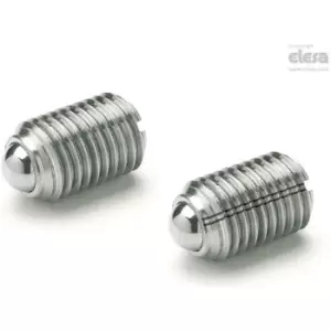Image of Elesa - Ball spring plunger-GN 615-M12-KSN