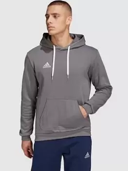 Image of adidas Mens Entrada 22 Training Hoody, Grey Size M Men