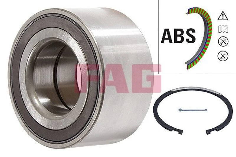 Image of Wheel bearing kit FAG 713 6330 60
