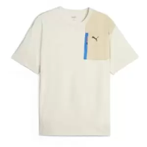 Puma Open Road T-Shirt - Cream