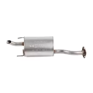 Image of BOSAL Rear silencer 163-395 End silencer,Rear exhaust silencer HONDA,Jazz II Schragheck (GD_, GE3, GE2)