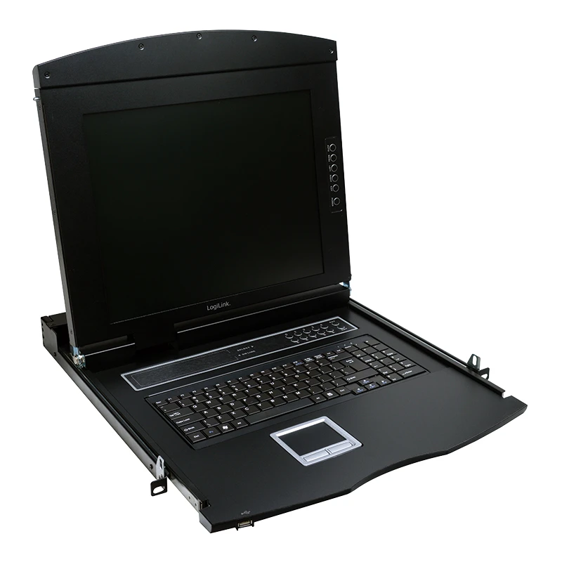 Image of LogiLink LC702GE rack console 43.2cm (17") 1280 x 1024 pixels Me