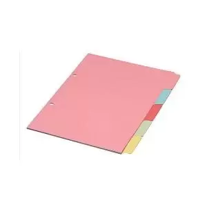 Image of A4 Manilla Divider 5-Part Assorted WX26081 WX26081