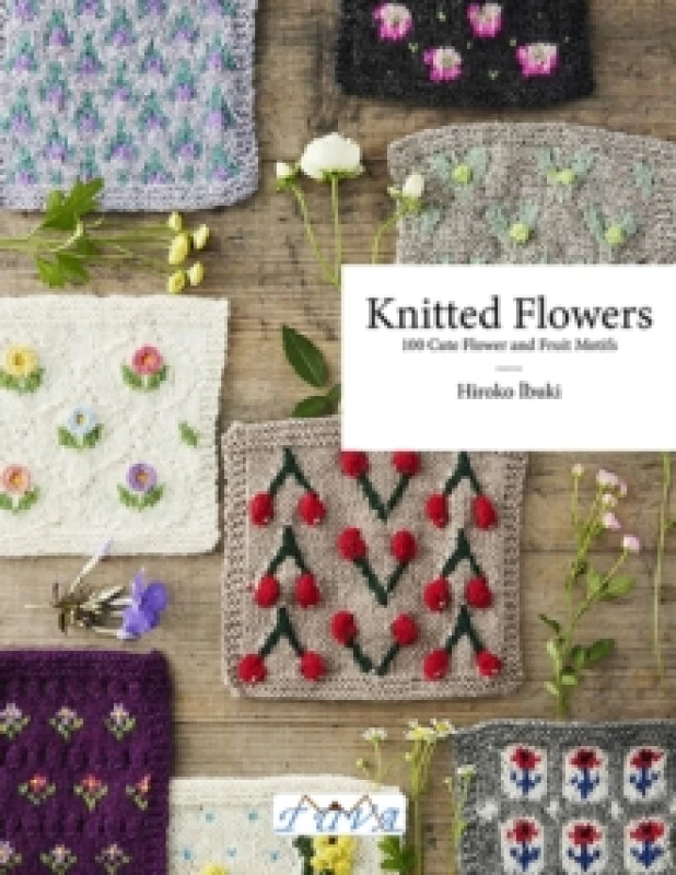 Image of Flower Knitting : 100 Cute Flower and Fruit Motifs Paperback / softback