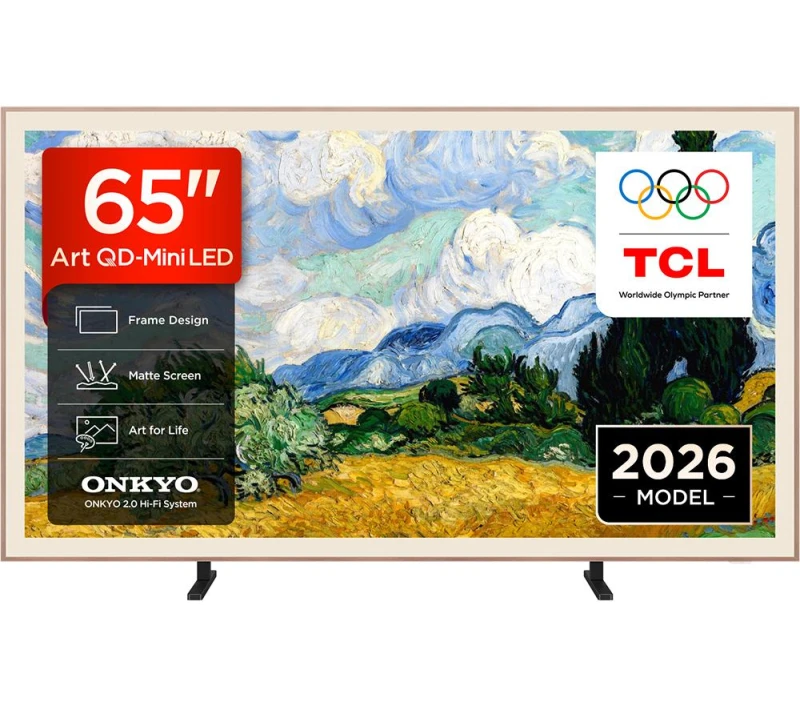 Image of 65" TCL NXTVISION A400 Pro QLED 4K HDR Smart Google TV - 65A400 PRO-UK, Black 5901292530655