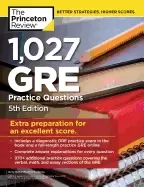 Image of 1 027 gre practice questions 5th edition gre prep for an excellent score