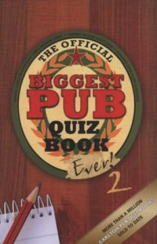 Image of The Official Biggest Pub Quiz Book Ever 2 Paperback